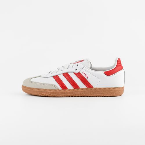 Adidas Samba OG White Solar Red Gum