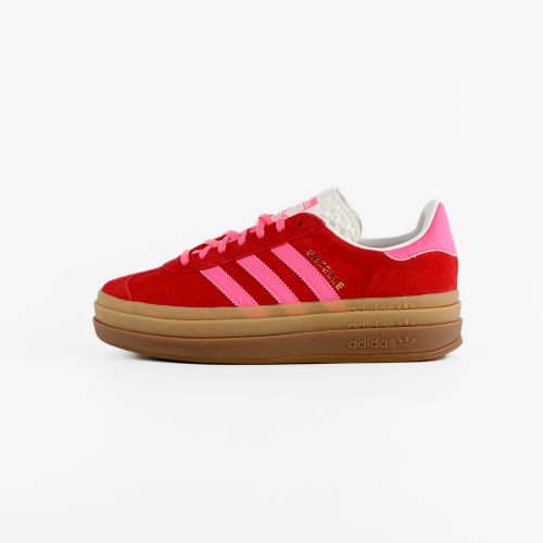 Adidas Gazelle Bold Collegiate Red Lucid Pink