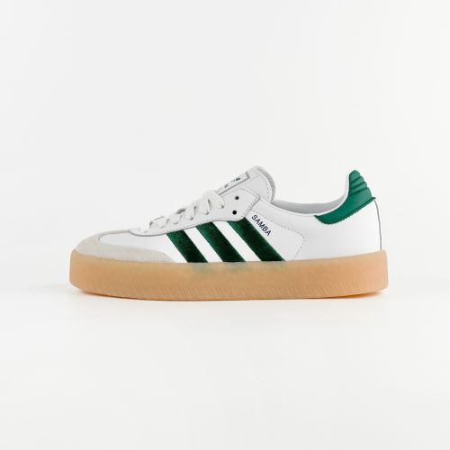 Adidas Sambae White Collegiate Green Gum