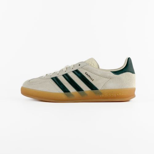 Adidas Gazelle Indoor Cream White Collegiate Green Gum