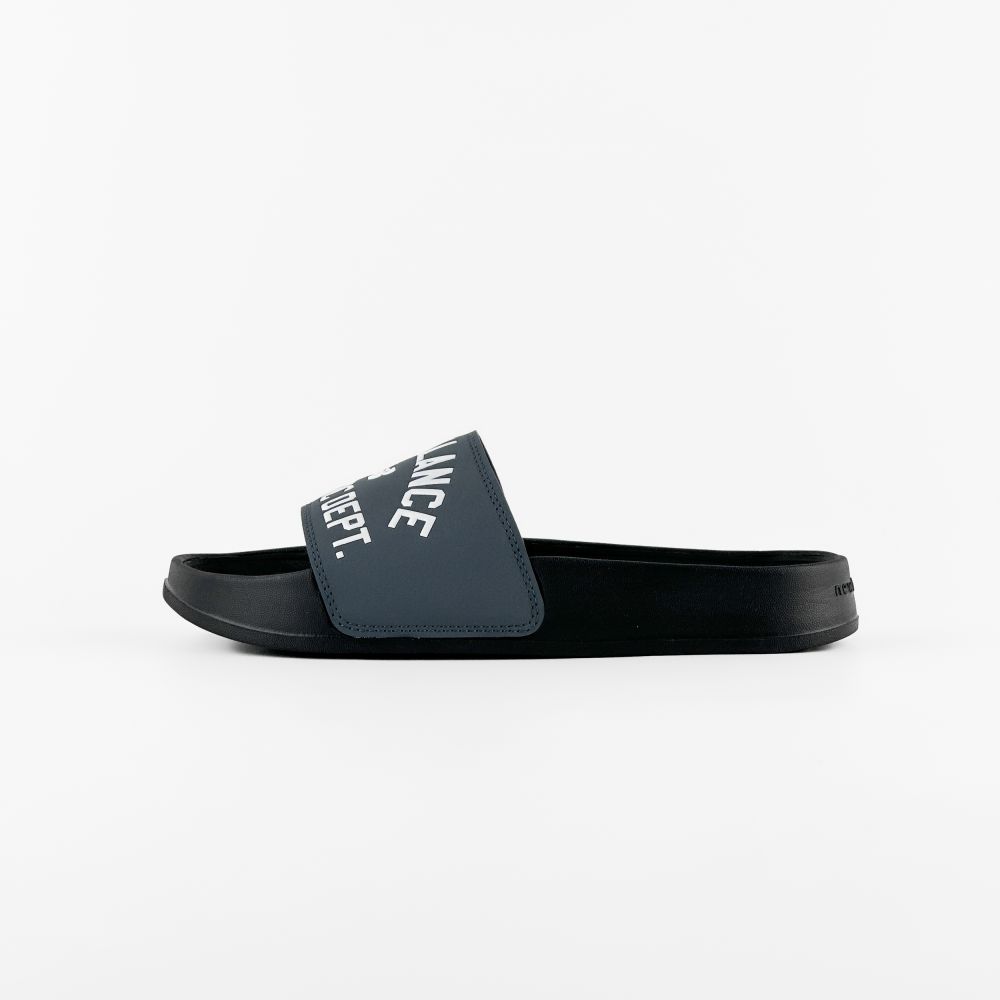 New Balance 200 Slide black/gray