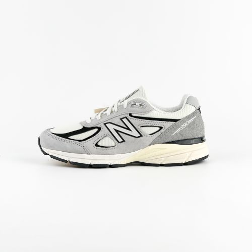 New Balance 990v4 MiUSA Teddy Santis Grey Black Cream