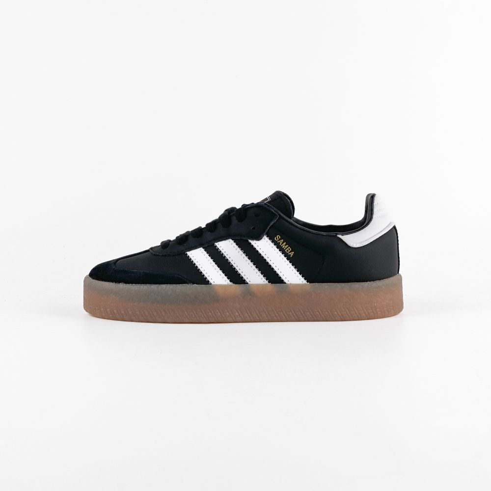 Adidas black shoes with white sole hotsell