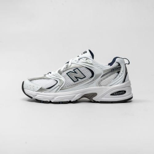 New Balance 530 White Silver Navy