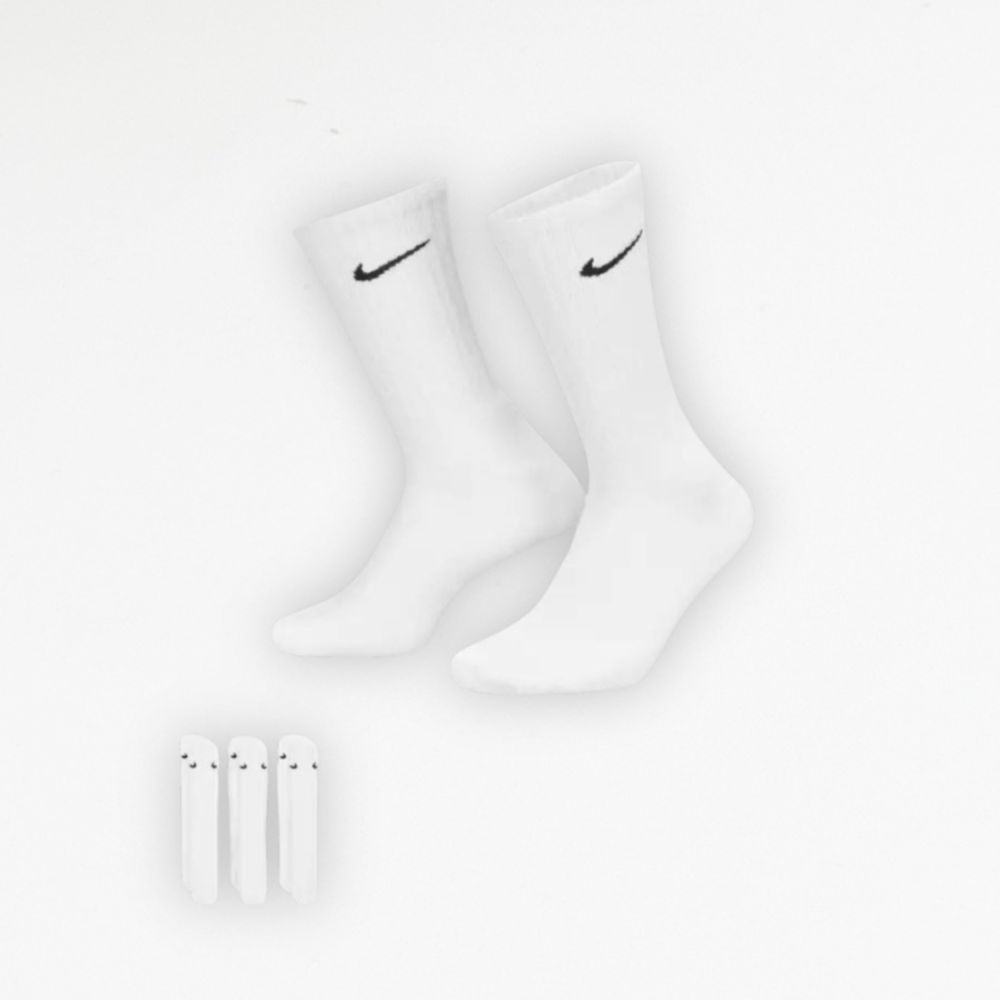 Шкарпетки Nike 3 Pack  Value Cotton White