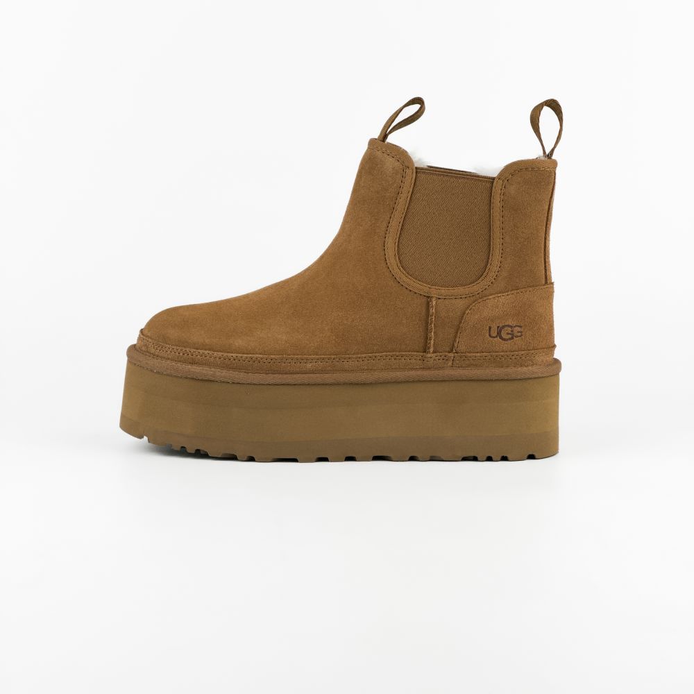 UGG Neumel Platform Chelsea Boot Chestnut